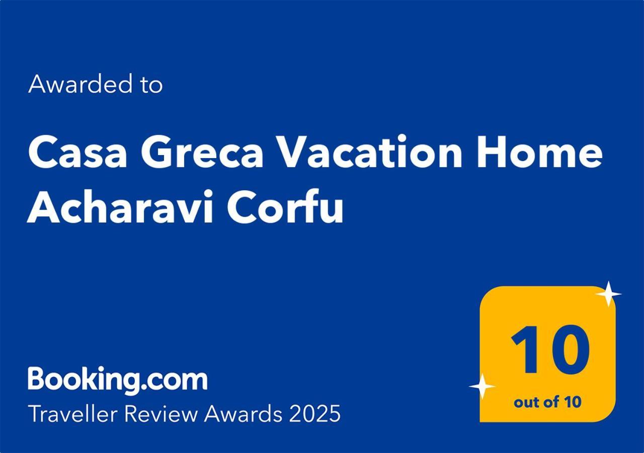 Casa Greca Vacation Home Acharavi  Ngoại thất bức ảnh